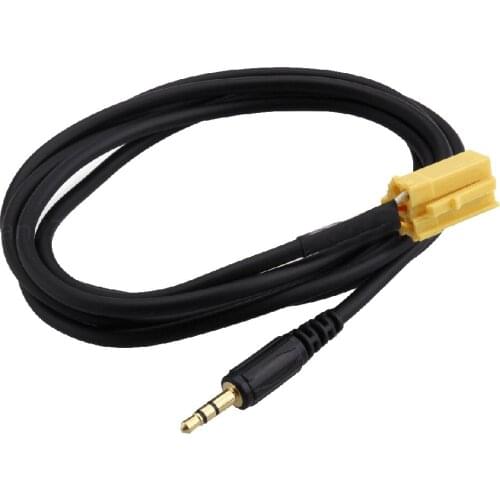 3.5mm Audio Male Connector Input Adapter For Fiat Grande Punto 2007