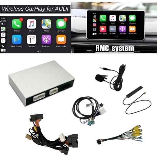Wireless CarPlay Android Box for Audi A6/A7(12-16) RMC System CarPlay allows you to use iPhone functions safely while driving