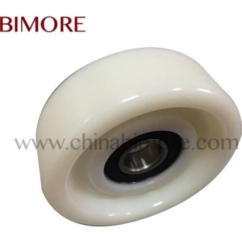 Elevator Parts Escalator Handrail Speed Test Roller OD100mm Thickness 34mm Bearing 6204-2RS