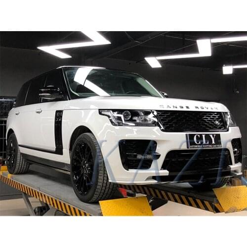 Dream2021 Fit For Range 14-17 New Rover Executive Refitted Svo Big Surround Front Rear Bumper Middle Net Tailpipe Accessories
