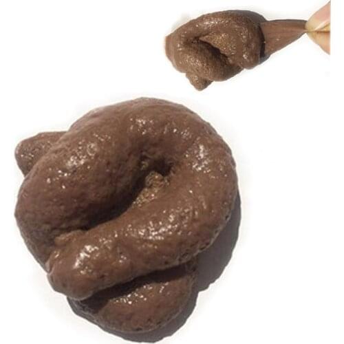 Antistress Joke Toys Fake Poop Turd Realistic Shit Piece of Prank Gadget Squish Tricky Funny Toys Gag Mischief Gift