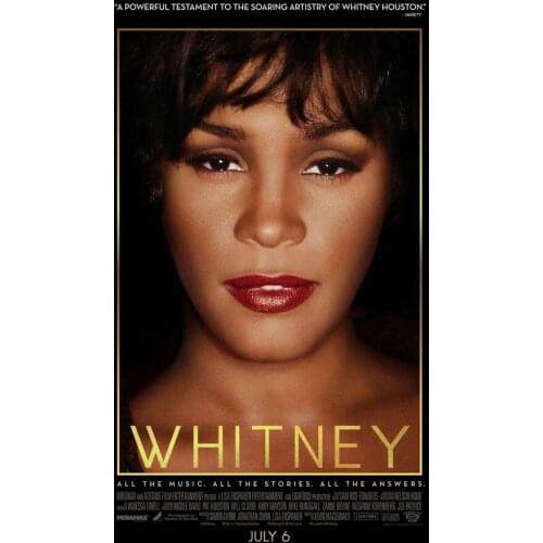 B008 Whitney Movie Houston Kevin Macdonald Film Whitney Silk Cloth Poster Art Bedroom Decoration