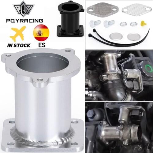PQY - ALUMINUM EGR REMOVAL KIT BLANKING BYPASS FOR BMW 5 SERIES E60 E61 E61N 520i 525d 530d 535d DELETE KIT PQY-EGR08