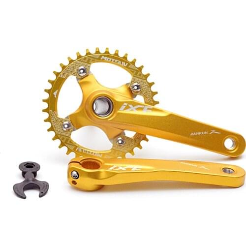 Bicycle Crank Set IXF 104 BCD CNC Untralight Crank Arm MTB/Road Bicycle Crankset With BB Crank for Bicycle Accessories Bike Part