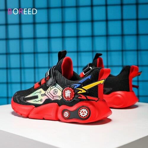 2021 Children Shoes Boys Breathable Mesh Summer Sports Shoes For Boys Fashion Casual Kids Shoes Sneakers Boys Chaussure Enfant