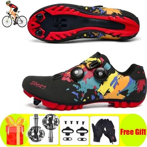 Cycling Shoes Men Sapatilha Ciclismo MTB Sports Sneaker Racing Women Bicycle Mountain Spd Biking Footwear Bicicleta Carretera
