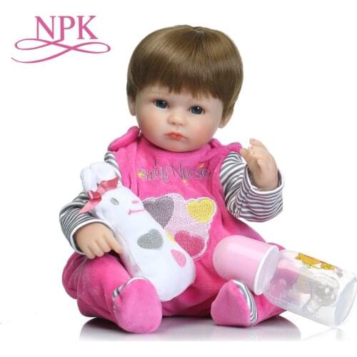 NPK reborn baby dolls gentle touch lovely premmie baby doll realistic reborn baby liflike pupular Christmas Gift