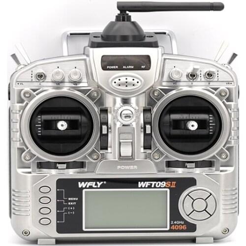 Tiantianfei 9-channel remote control aircraft model, wft09ii transmitter, 2.4G fixed wing aircraft
