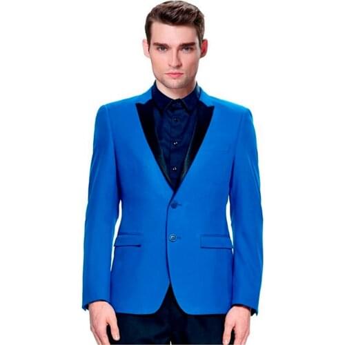 Fashion Wedding Tuxedos Pink 2 Piece Groom Suits Mens Groomsmen Slim Fit Best Man Prom Celebrity Suit (Jacket +Pant)