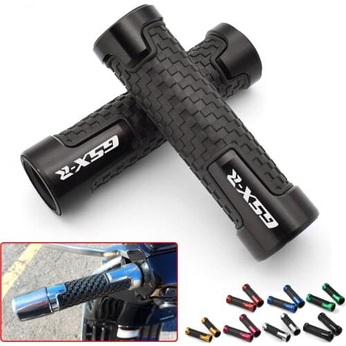 Motorcycle Hand grip CNC Throttle Handlebar Soft Rubber Grips For Suzuki GSXR 150 600 750 1000 1100 GSXR125 GSXR150 2003-2021