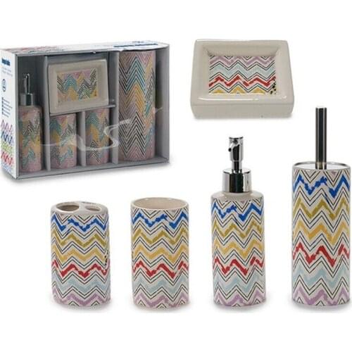 Bath Set (24 x 10,5 x 33 cm) (5 pcs)