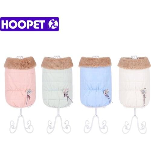 HOOPET Pet Dog Clothes For Dog Winter Clothing Cotton Warm Cloth for Dogs Thickening Product Dogs Coat Jacket Puppy Chihuahua