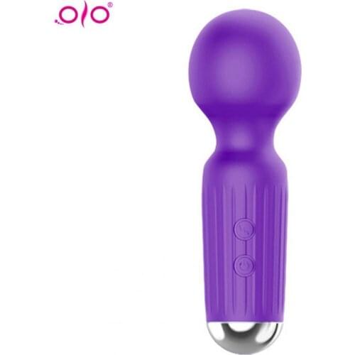 OLO 30-Frequency Portable Wireless Dildos Vibrator Clitoris G-sport Stimulator USB Rechargeable Masturbator for Women Sex Toys