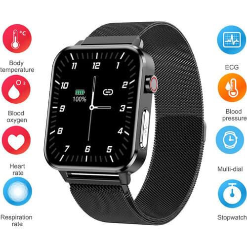Sports Watch Smart Bracelet E86 Smart Watch Mens Watches Womens Wristwatch Smartwatch ECG Heart Rate Monitor Electronic Clock
