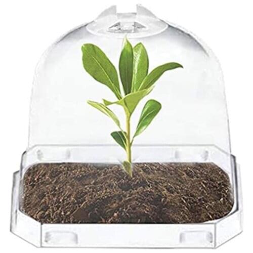 Protective Garden Mini Greenhouse Reusable Plastic Mini Greenhouse Plant Covers Frost Guard Freeze Protection for Plant