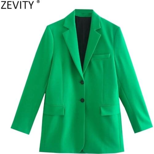 ZEVITY Women's Long Blazers