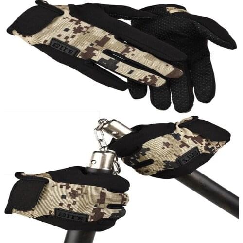 1Pair 511 Special Forces Tactical Four Seasons Gloves Male Outdoor Sports Cycling Driving Fitness Non-Slip Wear-Resistant Glove