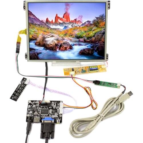 10.4inch 1024X768 IPS LCD Screen HT10X21-311 With Touch Panel VS104TP-A1 with HD MI VGA AV LCD Controller Board KYV-N5 V3