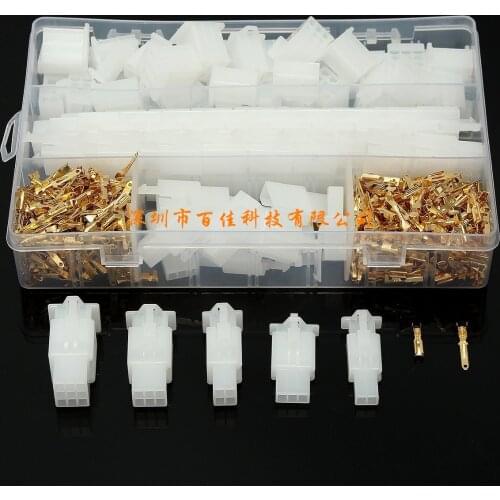 580Pcs Automobile motorcycle electric vehicle 2.8mm 2 3 4 6 9 pin male and female terminal connector