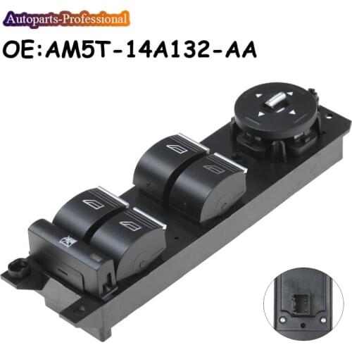 Car Power Window Master Lifter Switch Replacement For Ford Focus ST 2012 2013 2014 2015 2016 2017 AM5T14A132AA AM5T-14A132-AA