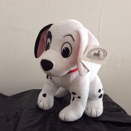 Free Shipping 28cm Cartoon 101 Dalmatians Dog Stuffed Animal Plush toy boy Soft doll for kids gift