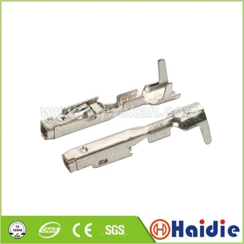 Free shipping 50pcs crimp terminals for tyco/amp hersman VW TE sealed connector loose terminals