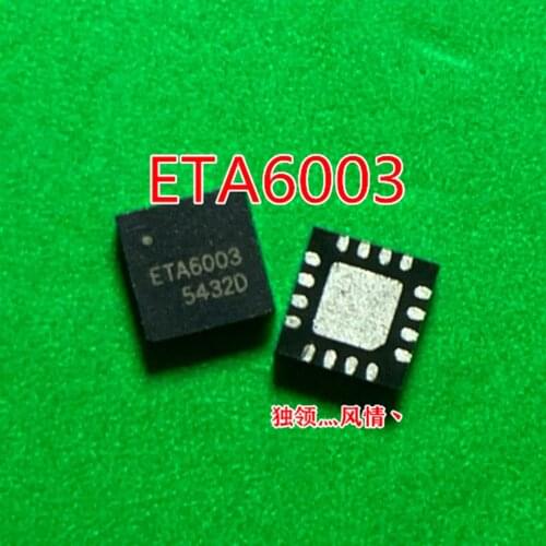 ETA6003Q3Q ETA6003 QFN16 ETA6003 100% Original Brand New
