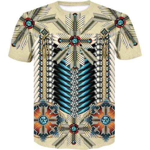 Indians 3d Printed t shirt Brand design T shrt high quality men‘s tshirts Hip Hop Streetwear Short sleeve round neck t shirt