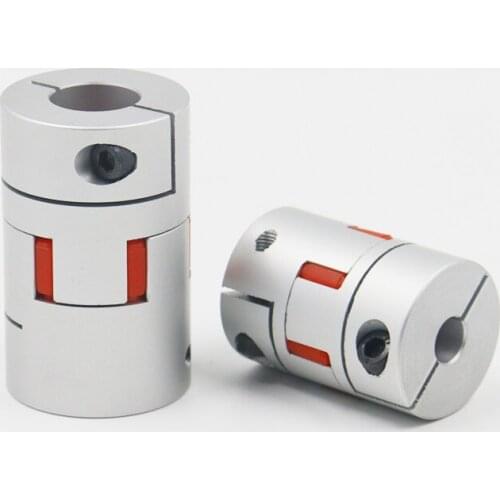 Flexible Plum Clamp Coupler D35 L50 shaft size Jaw cCupling 6/8/10/12/14/16/19mm D35L50