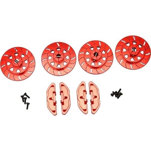 Simulation Brake Disc Coupler Set(4) for Axial RBX10 Ryfit Axial AXI232045 1/10 Simulation Climbing Car