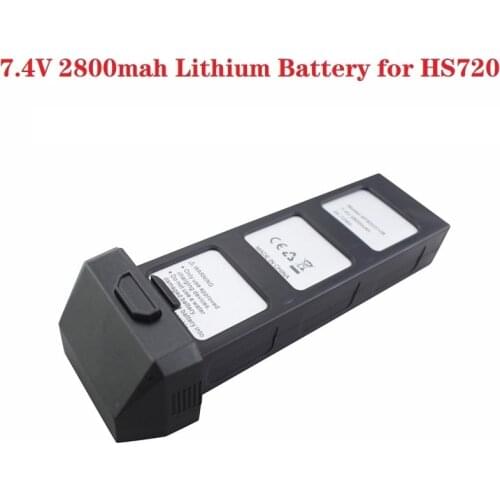 Original 7.4V 2800mah Lithium Battery for HS720 Folding Brushless Quadcopter Accessories Remote Control UAV 7.4v Lithium Battery