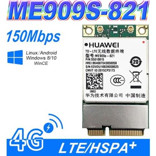 ME909S-821 Hua Wei Mini PCIE LTE TDD/FDD 4G Module For M2M Application 100% New&Original Genuine Emax Stock Free Ship
