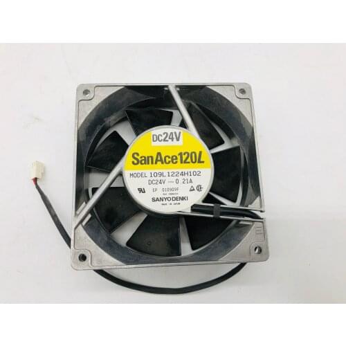 New Original 109L1224H102 120X120X38 mm 24V 0.21A 5.04W Ball Bearing 106 CFM DC Axial Fan