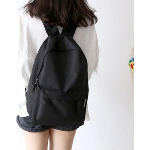 NuFangU simple classic design oxford Korea style women backpack fashionable girls leisure bag school student book bag teenager