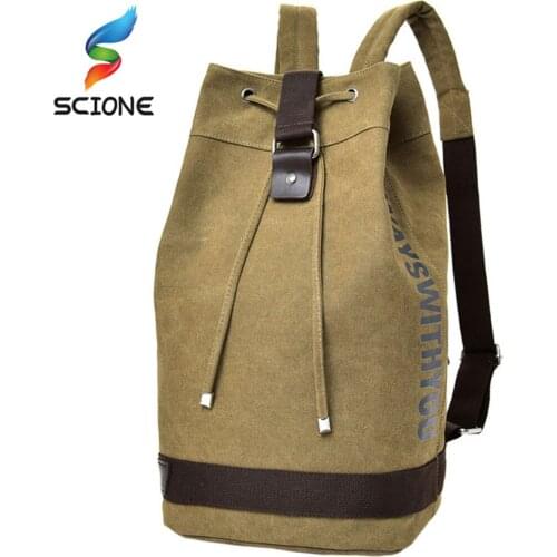 Outdoor Trekking Hunting Fishing Military Tactical Backpack Camping Hand Hiking Travel Sport Shoulder Canvas Bags Pouch XA181Y