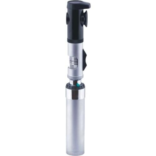 Portable Ophthalmic Ophthalmoscope and Retinoscope with Rechargeable Metal Handle for Hospital Clinic Use