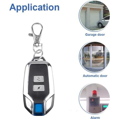 Kebidu Wireless smart home Car remote control 4 Keys Copy type 433Mhz Garage Door Cloning Transmitter RF For Gate Duplicator