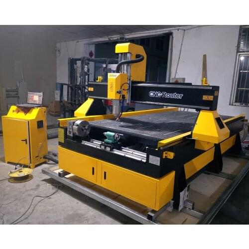 Heavy CNC Router 1325 CNC Router Machine 1300x2500mm CNC Router 3KW MACH3 Control Large 3D Engraving Machine with USB