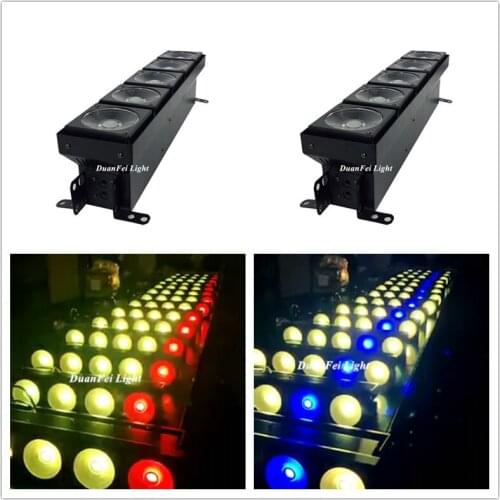 20 Unites Stage Disco LED Matrix Pixel Light LED Blinder 5x30w RGB 3in1 Colorful COB Blinder Flood light