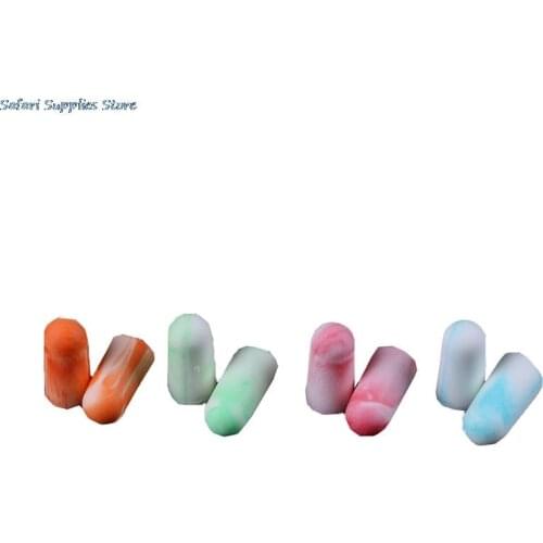 4 Pairs Soft Foam Ear Plugs Sleep Noise Prevention Earplugs Travel Sleeping Noise Reduction Hearing Protection Health Care Tool