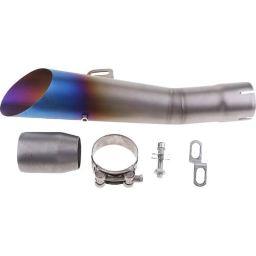 51mm Motorcycle Exhaust Muffler Pipe Silencer Slip On Fit For Yamaha YZF-R6