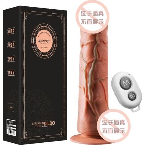 Remote Control Wireless Wearable Vibrator Realistic Dildo penis with Remote Control for Women Sex Toys