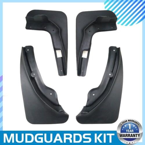 4pcs Mud Flaps For Mercedes-Benz C-class W204 2007-2011 Splash Mudguards Wheel Fender Front Rear Car Body Kit
