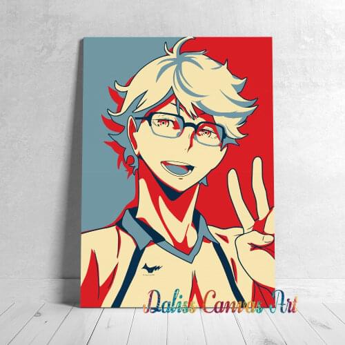Canvas Anime Haikyuu Oikawa Hope Pictures Home Manga Decoration Paintings Poster HD Prints Wall Art Modular Living Room Framed