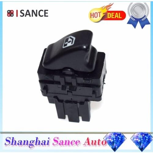 ISANCE Passenger Side Right Power Window Switch 10416106 Black For Chevrolet Venture Oldsmobile Silhouette Pontiac Montana