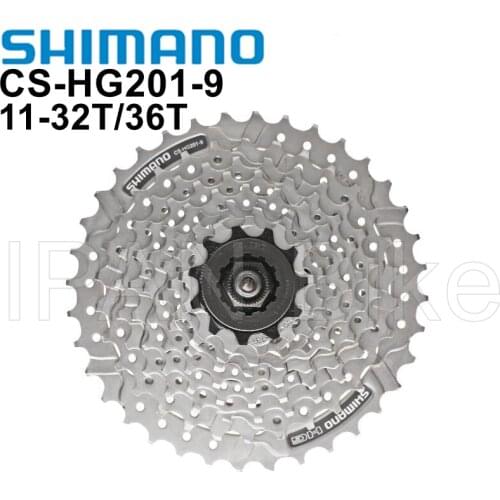 Shimano ACERA HG201-9 Speed Cassette 11-32T 34T 36T Mountain Bike Bicycle Parts HG200-9 HG201-9 Cassette HG400 HG201-9 Freewheel