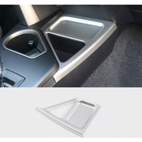 For Toyota Rav4 RAV 4 2017 2018 ABS Matte Front Middle Panel Storage Box Decoration Cover Trim Interior Car Accessories 1pcs