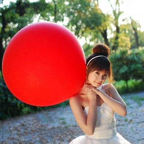 Sweet Romatic Wedding Latex Birthday Party Helium Decors NEW Cheap Colorful 36" Inch Giant Red White Green Balloon Decorations