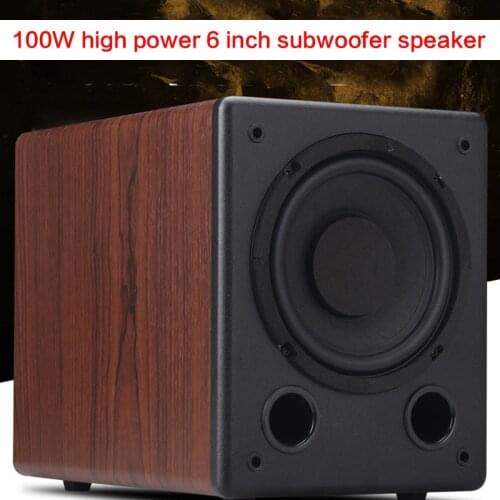 100W High-power HIFI Subwoofer Home Theater Long-stroke Diving Deep Fever 6.5 Inch 2.1 /5.1 Channel Passive Speakers 40hz-300hz