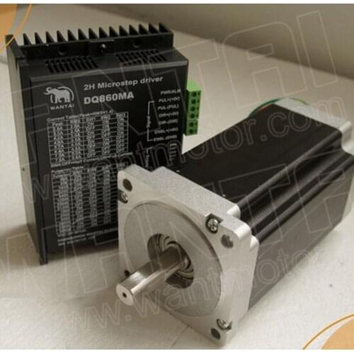 Neman34 WT86STH118-6004A Stepper motor 5.6A 118mm +DQ860MA driver